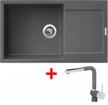 Sinks ULTIMA 860 XXL Titanium + Mix 3 P GR 